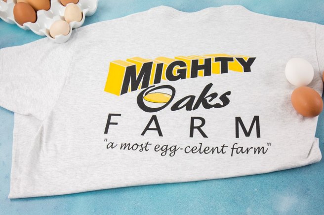 Back Mighty Yoks t-shirt